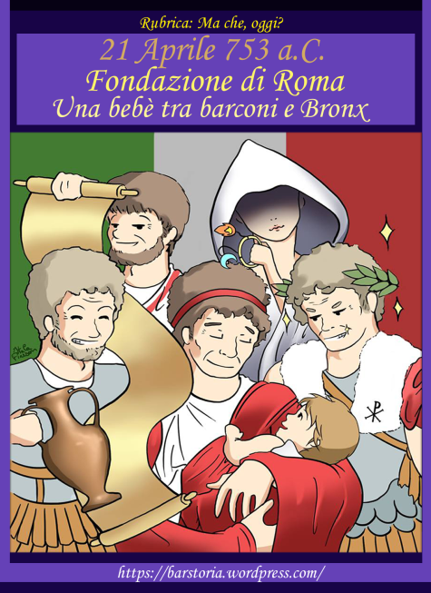 L'opera della bravissima Itala Fireson che omaggia la nascita di Roma!